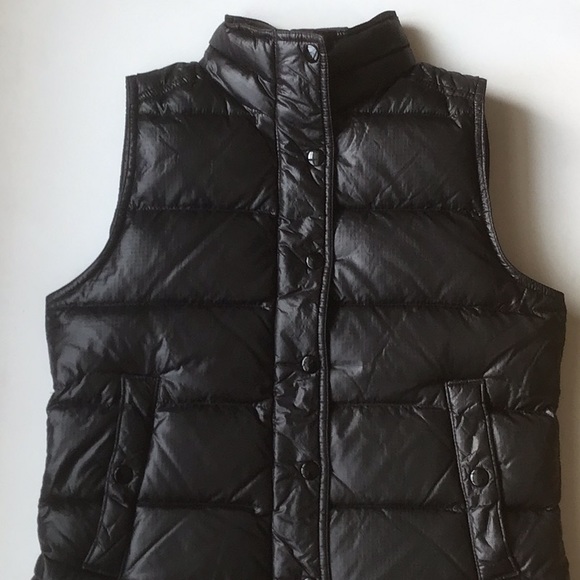 J. Crew Jackets & Blazers - J. Crew Black Puffer Vest